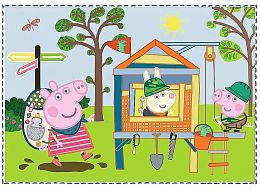 Puzzle Trefl 12#15#20#24 details: Summer entertainment, Peppa Pig